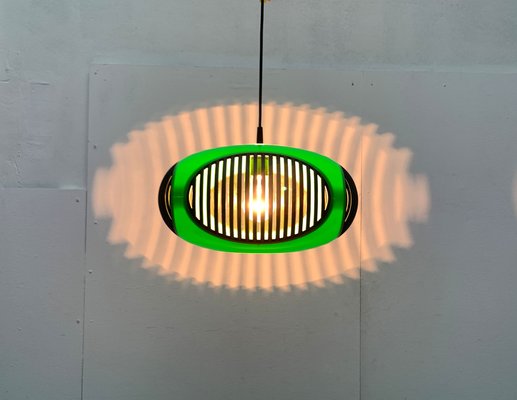 Space Age UFO Pendant Lamp attributed to Luigi Colani, 1970s for