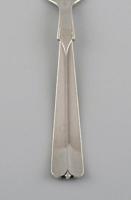 Art Deco Silverware No. 7 Silver 830 Pastry Forks from Hans
