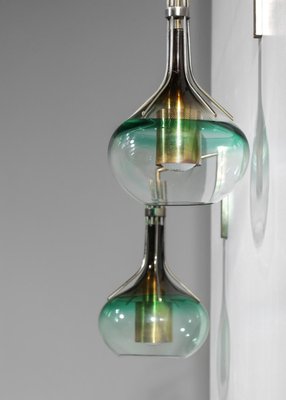 Scandinavian Smoked Glass Sconces in the Style of Tapio Wirkkala, 1950s,  Set of 2 for sale at Pamono