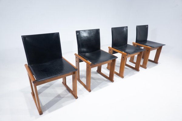 Chairs attributed to Afra & Tobia Scarpa, Italy, 1960s, Set Chairs attributed to Afra & Tobia Scarpa, Italy, 1960s, Set