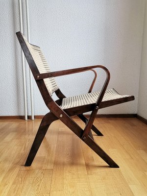 Vintage Prototype Rex Model 100 Chair in Bentwood and Hand