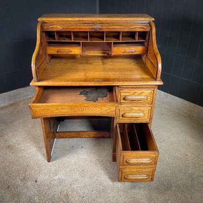 Small roll 2024 top secretary desk