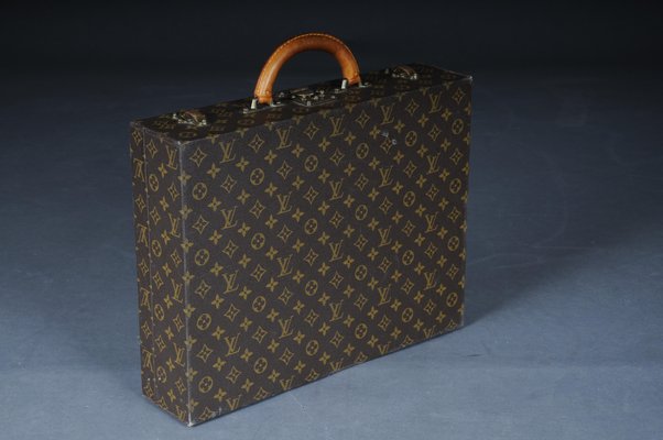 Vintage Suitcase from Louis Vuitton, Early 1900s for sale at Pamono