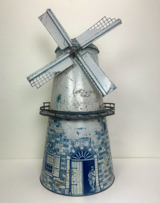 Antique Dutch Windmill Candy Box, Holland, 1920s for sale at Pamono