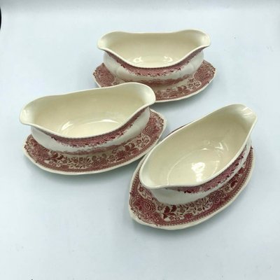 Vintage Red Burgenland Series Sauce Bowl from Villeroy & Boch