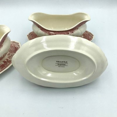 【VINTAGE】Villeroy&Boch まとめ　Burgenland Vintage Villeroy & Boch Burgenland Dinner Plate: Red Bone