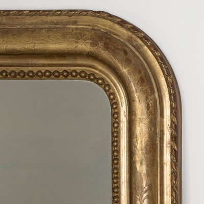 Louis Philippe Gold Gilt Mirror - 129 For Sale on 1stDibs
