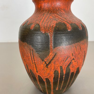Heinz Siery Carstens Fat Lava花瓶 70s Fat Lava Ceramic Pottery Vase by Heinz Siery for Carstens