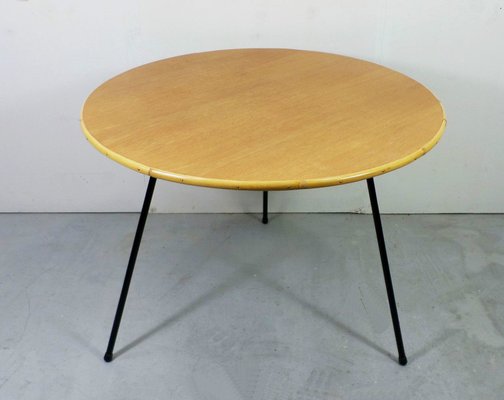 German Oak Bamboo And Metal Coffee Table 1950s For At Pamono German Oak Bamboo And Metal Coffee Table 1950s 1