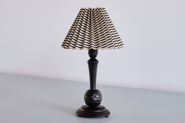 Birch wood 2024 table lamp