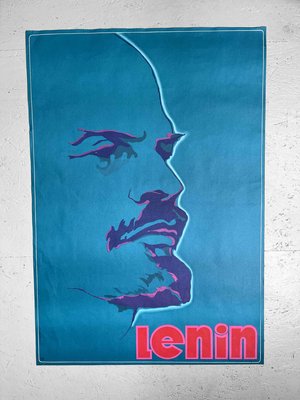 Lenin Poster by Antoni Cetnarowski, Poland, 1977 for sale at Pamono