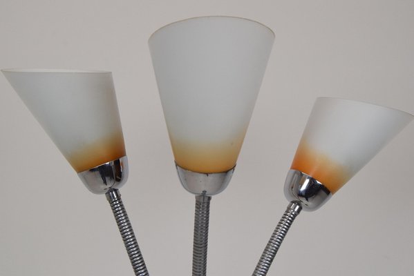 Floor Lamp with Adjustable Shades 1960s for sale at Pamono