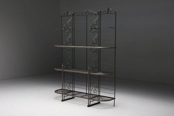 Wrought iron bakers rack for sale deals