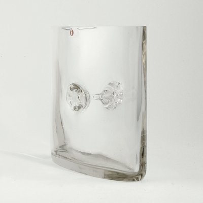 Finnish Glass Vase By Tapio Wirkkala For Iittala For Sale At Pamono