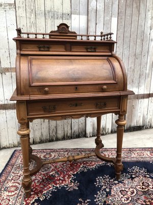 Antique cylinder desk deals
