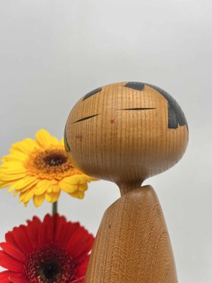 Rara kokeshi vintage Oshin di Usaburo - Kimono Flaminia