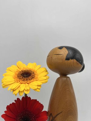 Japanese Sosaku Kokeshi Doll by Sato Suigai, 1960s for sale at Pamono