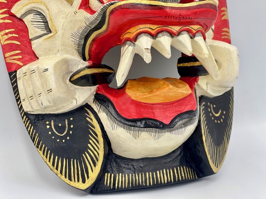 horisont Årvågenhed Link Balinese Carved Rangda Mask, Indonesia, 20th Century for sale at Pamono