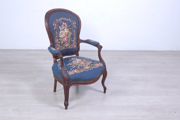 Vintage style sale armchair