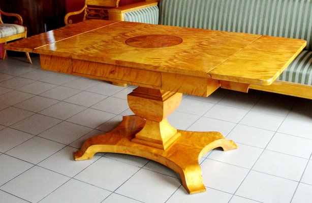 Birch round 2024 dining table