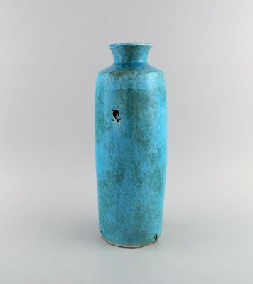 Große Vase aus glasiertem Steingut, 1970er bei Pamono kaufen