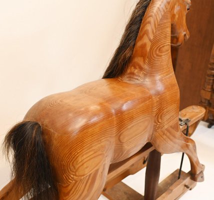 Carving a hotsell rocking horse