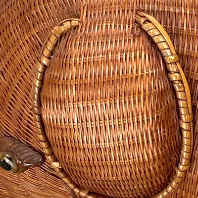 Wicker 2024 jewelry armoire