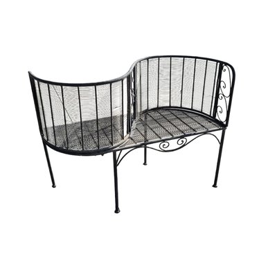 Wrought Iron Love Seat 1950s