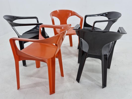 Stackable mid century chairs deals