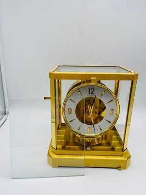 Atmos Jaeger Le Coultre Cal. 528 Fireplace Clock by Aeg for sale