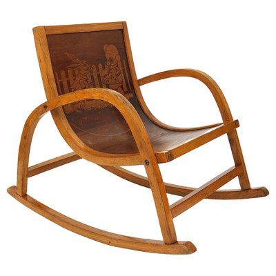 Childs bentwood store rocker