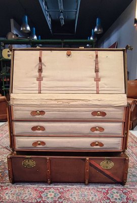 Vintage Travel Trunk, 1940s for sale at Pamono