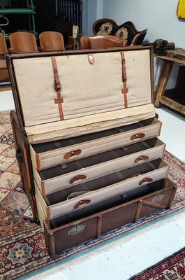 その他 40's Vintage trunk case Vintage Travel Trunk, 1940s for sale at Pamono