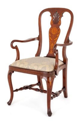 Queen anne on sale desk chair