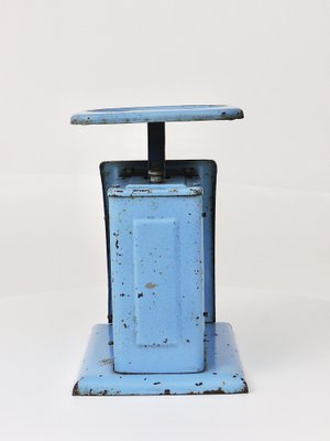 アンティークレタースケール バウハウス Marianne Brandt Bauhaus Decorative Blue Avantgarde Letter Scale attributed