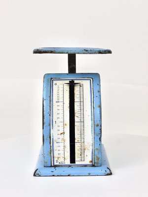 アンティークレタースケール バウハウス Marianne Brandt Bauhaus Decorative Blue Avantgarde Letter Scale attributed
