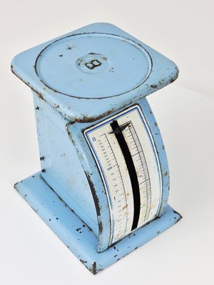 Bauhaus Dekorative Blaue Avantgarde Buchstabenwaage, Marianne