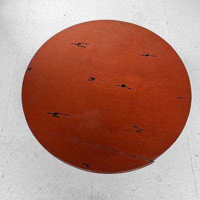 Japanese Meiji Era Wabi Sabi Lacquer Chabudai Coffee Table for
