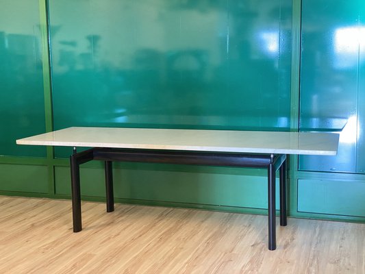 LC6 Table in the style of Le Corbusier for Cassina 1960s for sale