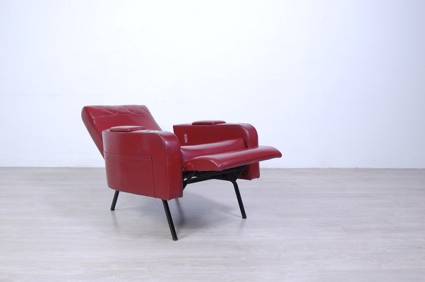 Vintage Reclining Armchair, 1960s for sale at Pamono