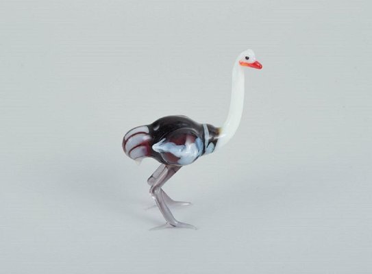 Italian Miniature Animal Glass Figurines, 1960s, Set of 6 for sale