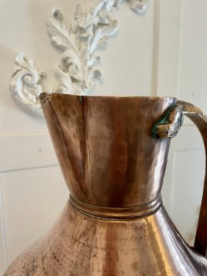 Large Antique George III Water Jug in Copper, 1800 for sale at Pamono