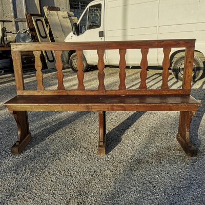 Flat 2024 wooden bench