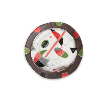 Planets of Ceramic Face Plate by Shino Takeda for sale at Pamono