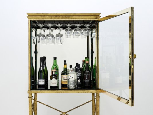 Mirrored sale liquor cabinet
