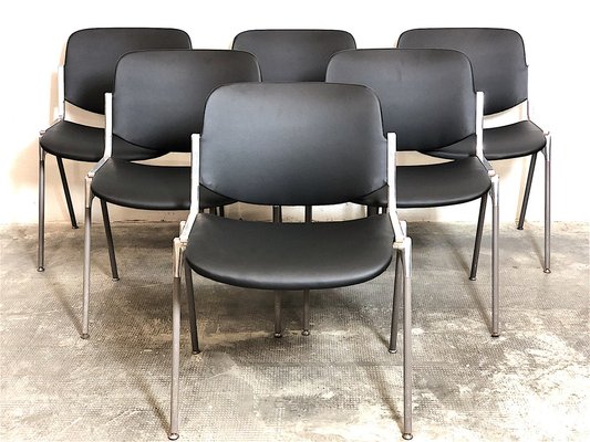Desk Chairs DSC 106 by Giancarlo Piretti for Castelli / Anonima