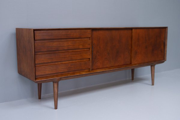 Vintage Danish Rosewood Sideboard Model 18 by Gunni Omann for