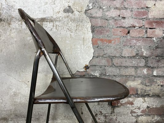Antique metal folding chairs new arrivals