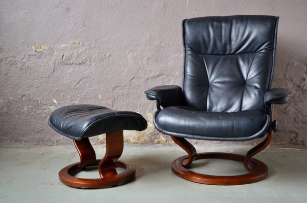 Norwegian chair and ottoman store