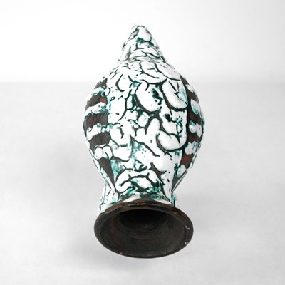 Mid-Century Modern Ceramic Birds with Glaze, Set of 2 for sale at